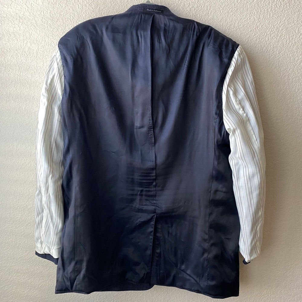 Lauren Ralph Lauren Men’s Navy Blue Sport Coat Blazer - Picture 5 of 8